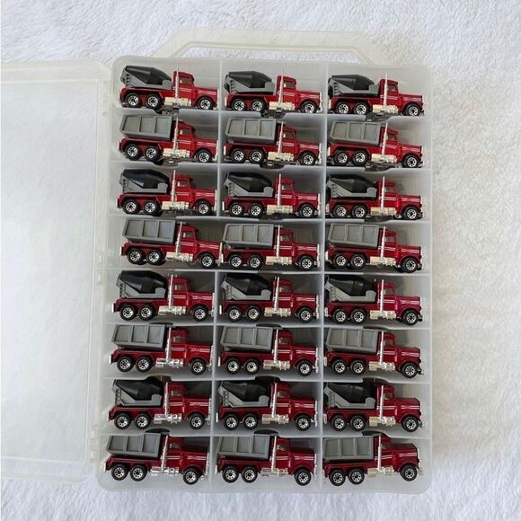 Vintage Matchbox 1981 Peterbilt Cement Truck Metallic Red Vintage Diecast 1:2 - Picture 9 of 9